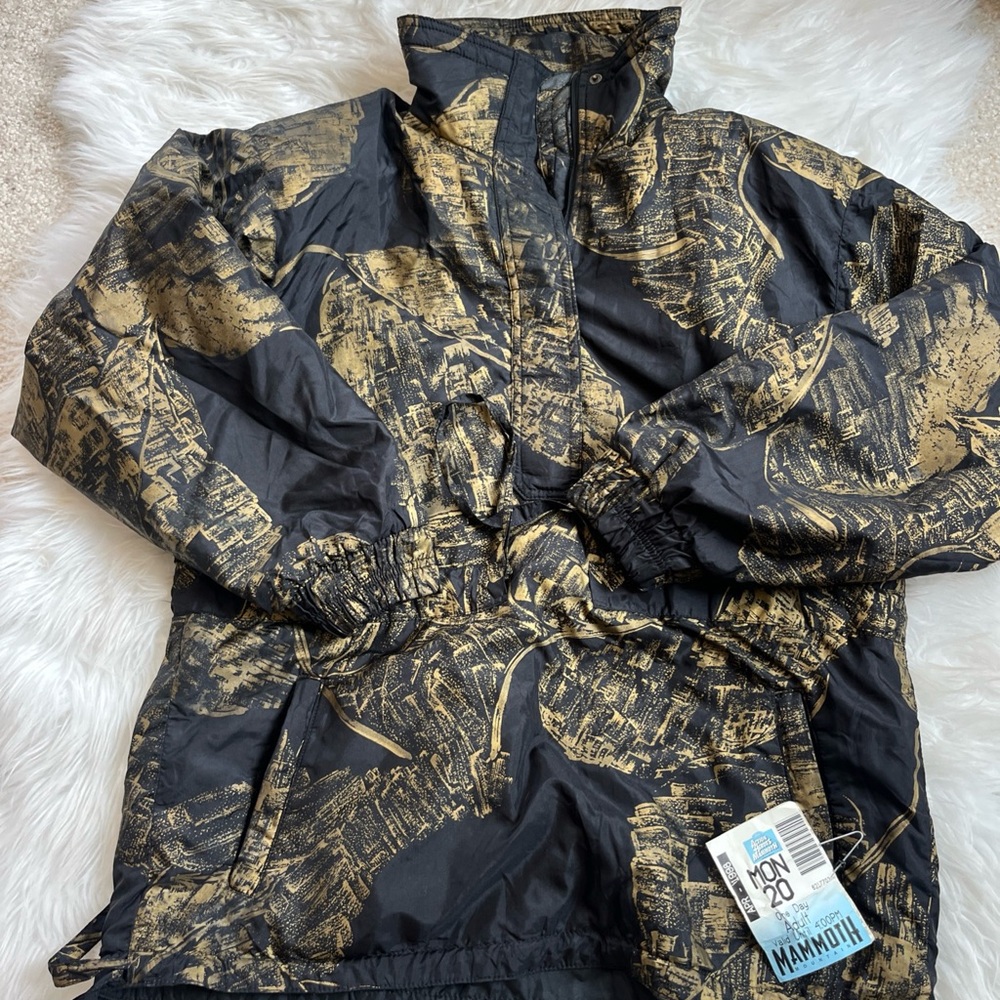 Chic Black and Gold Jacket
